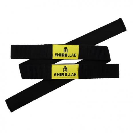 Cotton Weightlifting Straps Black